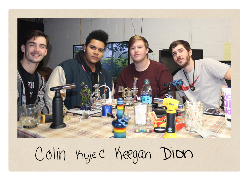 Colin, Kyle C, Keegan, Dion