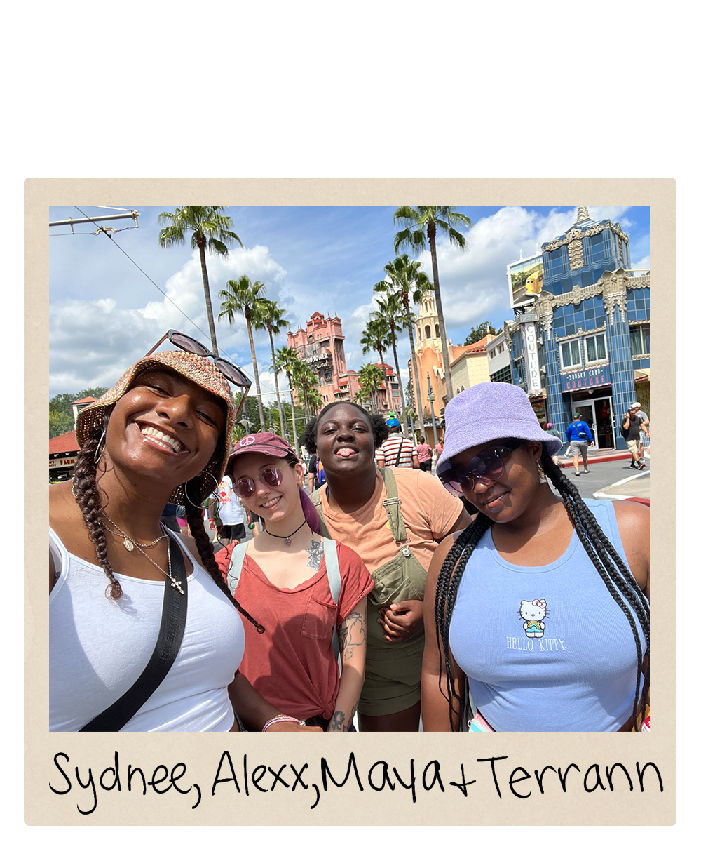 Sydnee, Alexx, Maya, Terrann